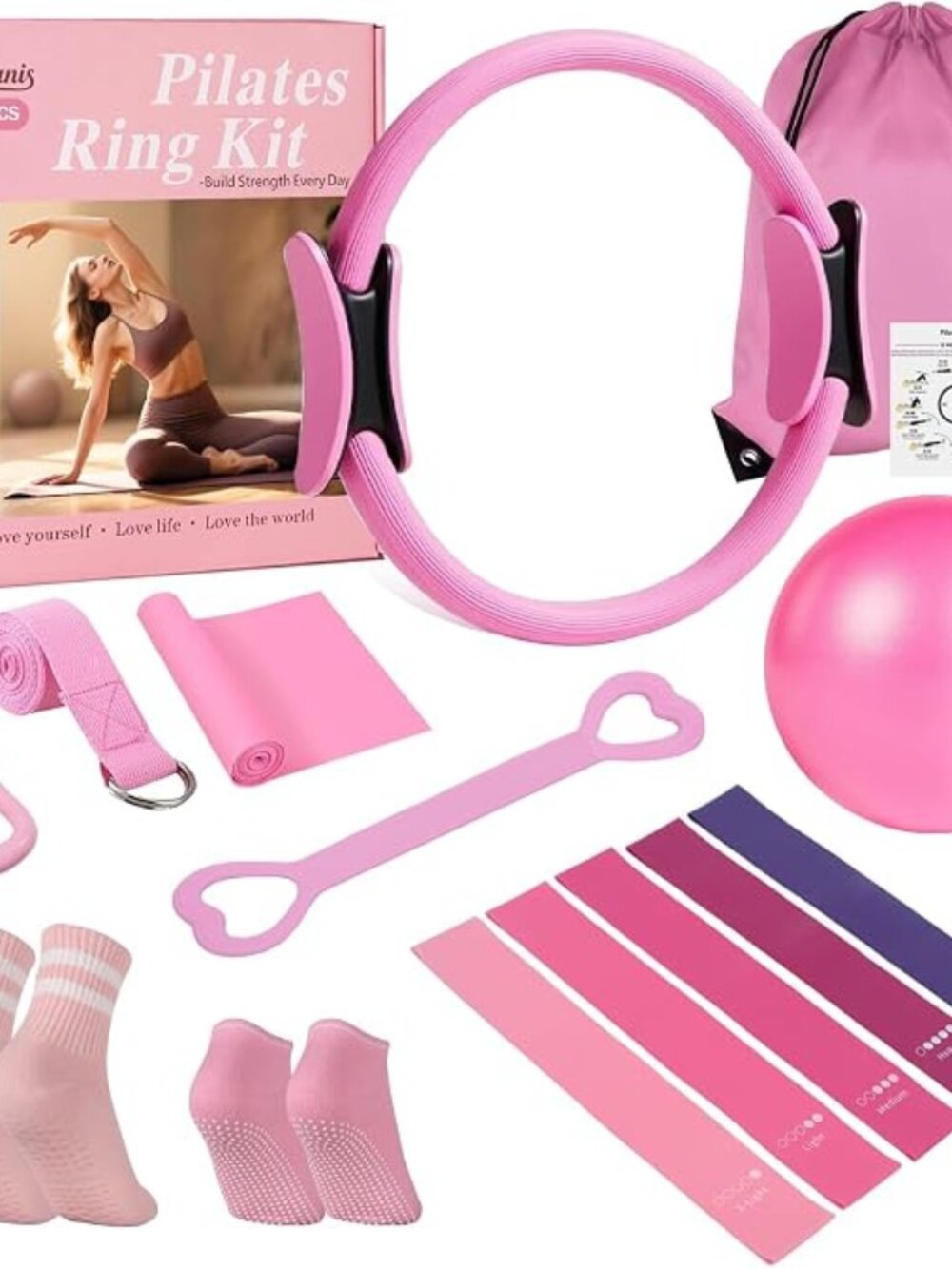 Pilates Essentials Kit at Home